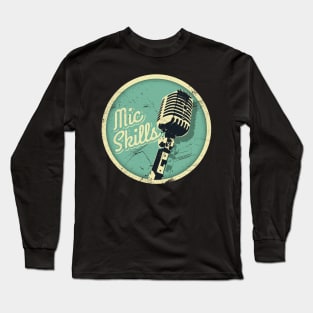 Mic Skills-Vintage (v2) Long Sleeve T-Shirt